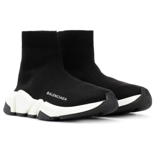 Balenciaga Speed Trainer (Черные с белым)