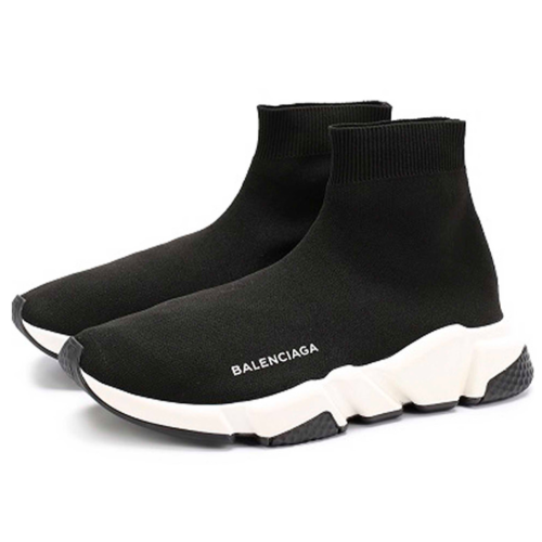 Balenciaga Speed Trainer (Черные с белым)