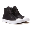 Converse All Star Chuck Taylor (Высокие черные с белым)