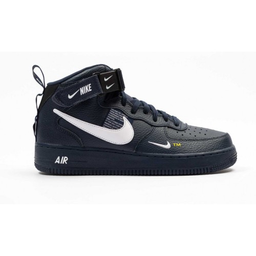 Nike Air Force 1 ’07 LV8 sport (Черные высокие)