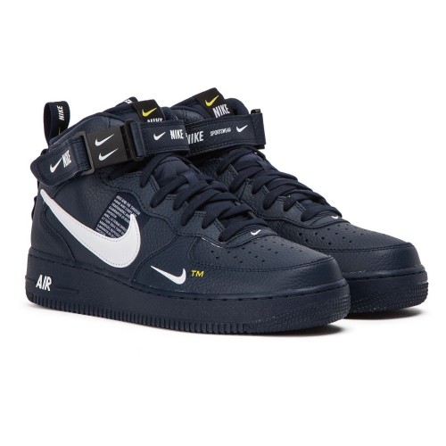 Nike Air Force 1 ’07 LV8 sport (Черные высокие)