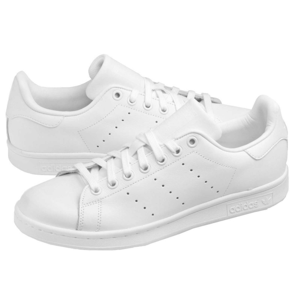 Mens stan smith all white cheap