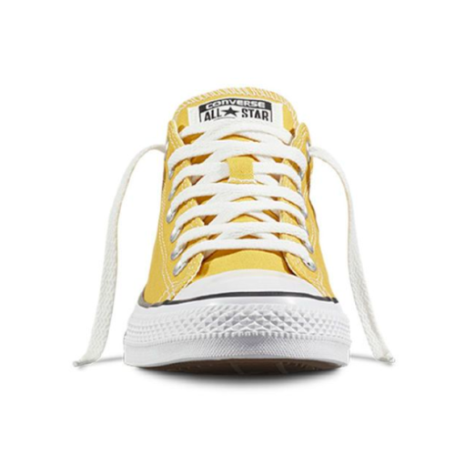 Converse All Star (Низкие оранжевые с белым)