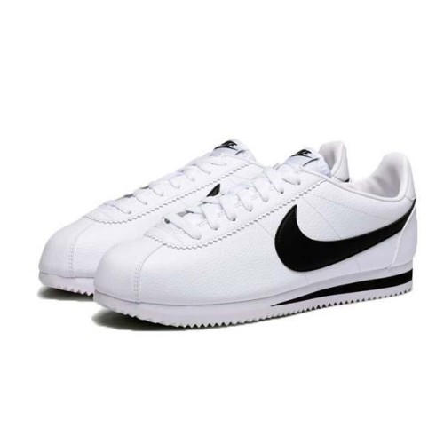 Nike Cortez (Белые с черным)