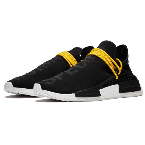 Adidas NMD PW Human Race (Черные с желтым)