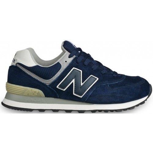 New Balance 574 (Синие с белым)