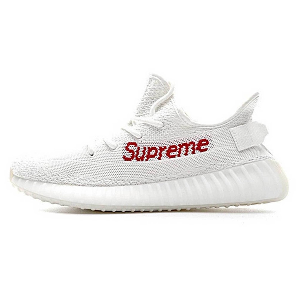 Yeezy 350 cheap supreme white