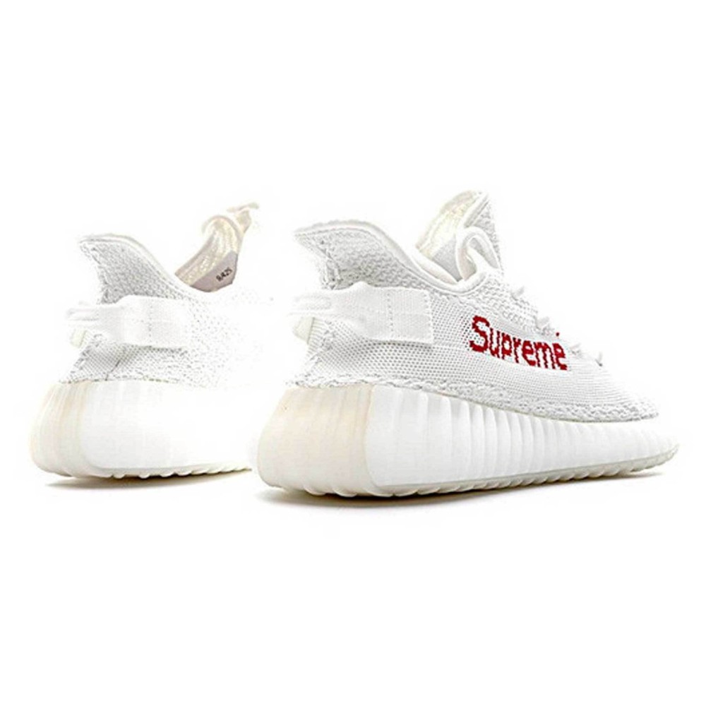 Yeezy 350 cheap supreme white