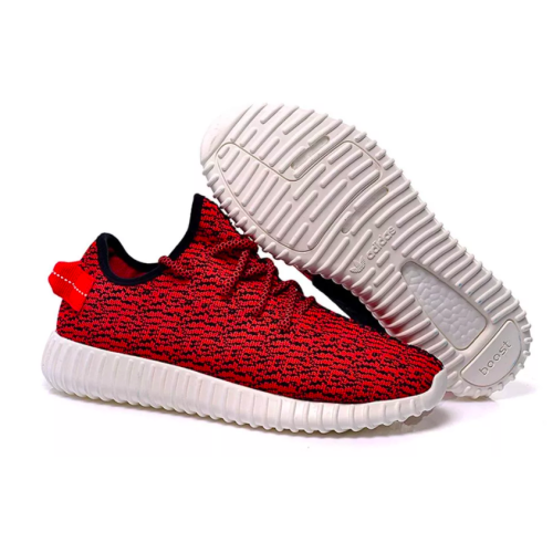 Adidas Yeezy Boost 350 (Красные с белым)