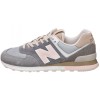 New Balance 574 (Серые с розовым) Новые