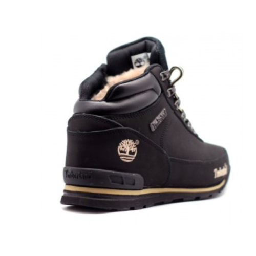 Timberland Sport (Черный с мехом)