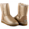 Ugg Australia короткие (Металлик бежевые)