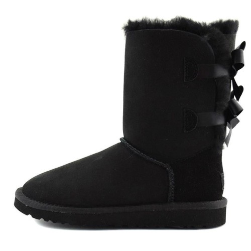 Ugg Australia с бантиками (Черные)