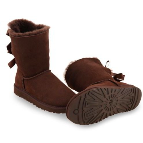 Ugg Australia с бантиками (Шоколадные)