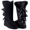 Ugg Australia с бантиками высокие (Черные)