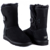 Ugg Australia с пуговицей (Черные)