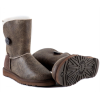 Ugg Australia с пуговицей (Металлик коричневый)