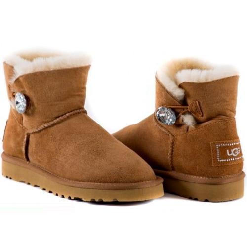 Ugg Australia со стразами (Коричневые)