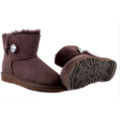 Ugg Australia с кристаллом (Шоколадные)