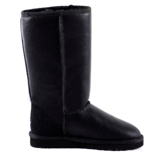 Ugg Australia Высокие (Металлик черный)