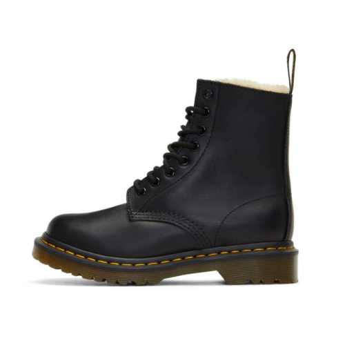 Dr. Martens 1460 Serena Black с мехом