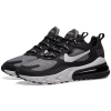 Nike Air Max 270 React (Черные с белым)