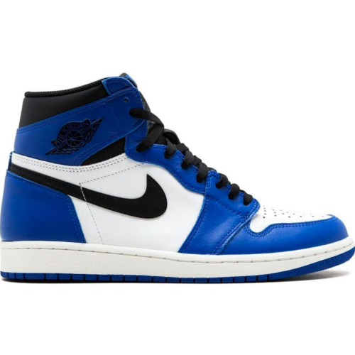Nike Air Jordan Retro 1 Mid Black White High Og (Синие с белым)