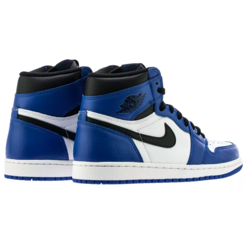 Nike Air Jordan Retro 1 Mid Black White High Og (Синие с белым)