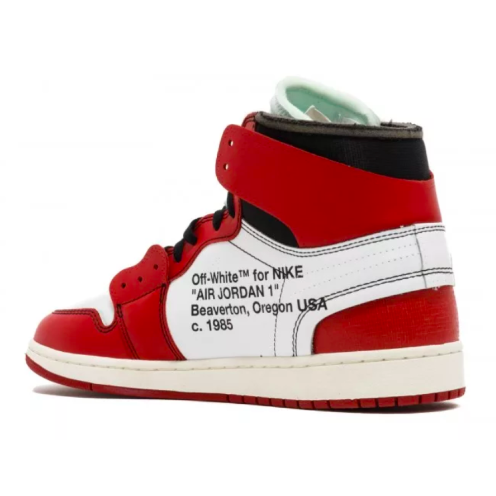 Nike Air Jordan Retro 1 High Og x Off White street look.ru