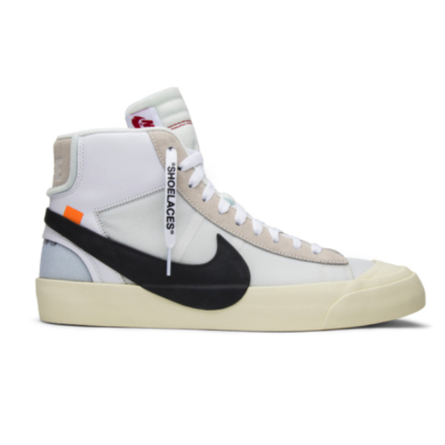 Nike Air Jordan Retro 1 High Og x Off-White Blazer (Белые)