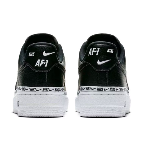 Nike Air Force Air Force 1 ’07 LV8 Ribbon Low black white (Черные)