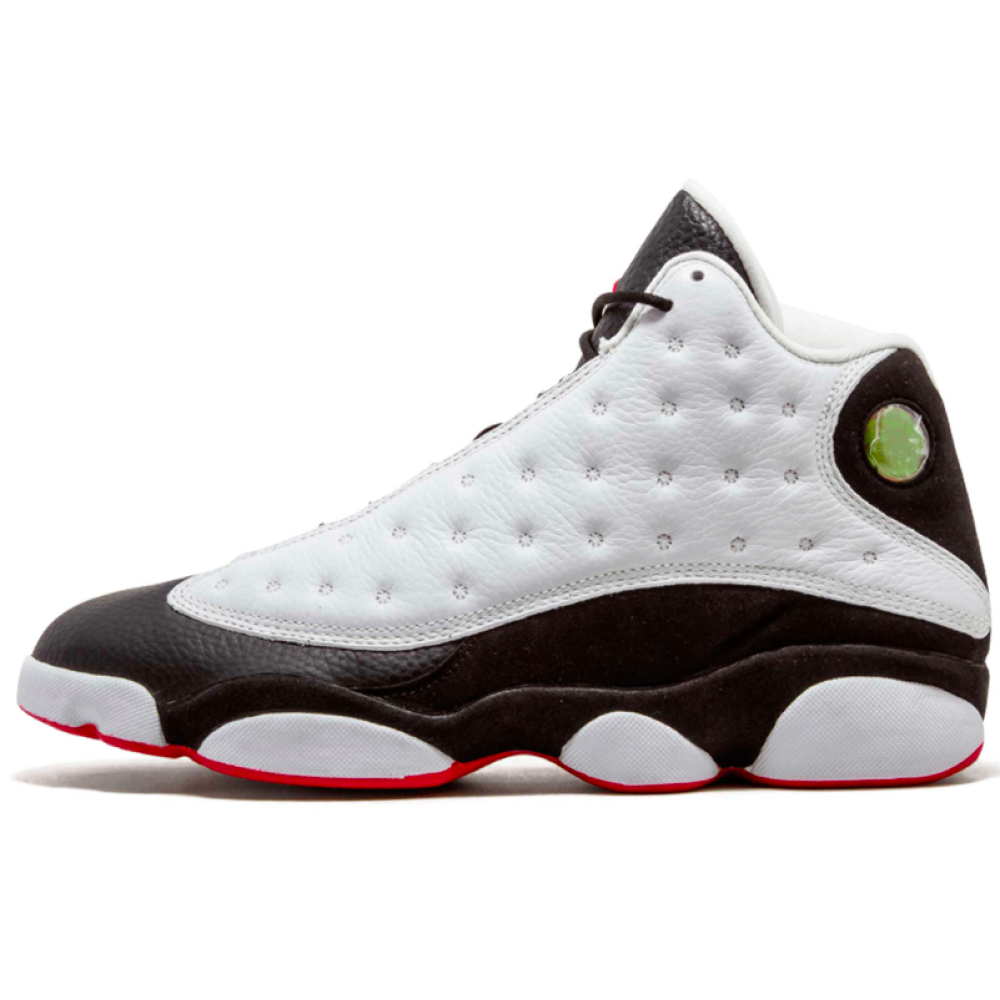 Jordan 13 black white hotsell