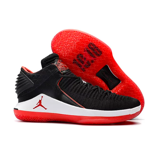 Nike Air Jordan XXXII 32 (Черные с красным)