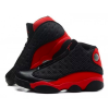 Nike Air Jordan 13 Black Red (Черные с красным)