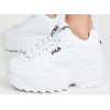 Fila Disruptor 2 на высокой подошве (Белые)	
