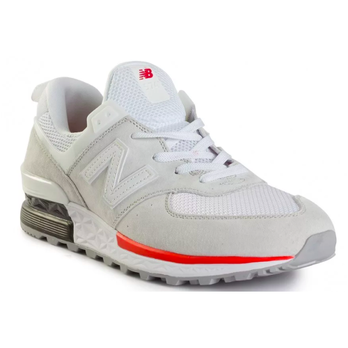 New Balance 574s (Белые с серым)