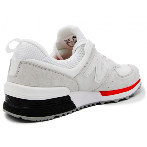 New Balance 574s (Белые с серым)