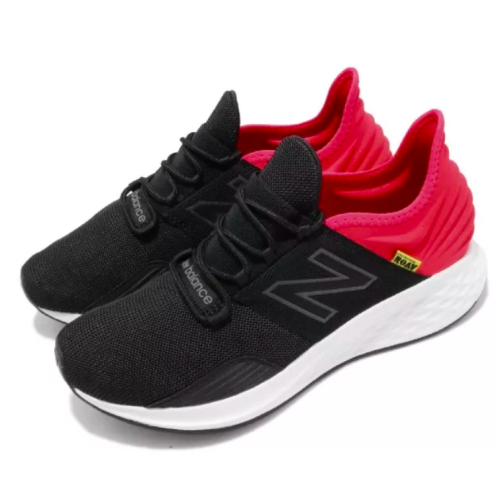 New Balance Fresh Foam Roav Black (черные с красным)