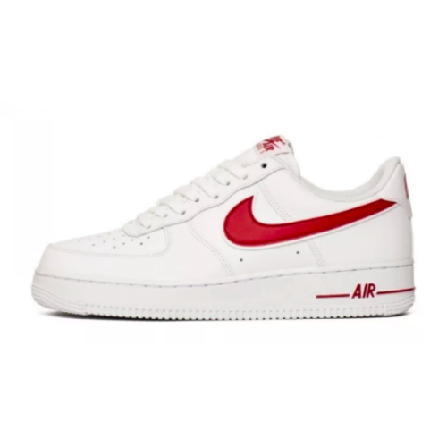Nike Air Force 1 Low Af Shadow Белые с красным