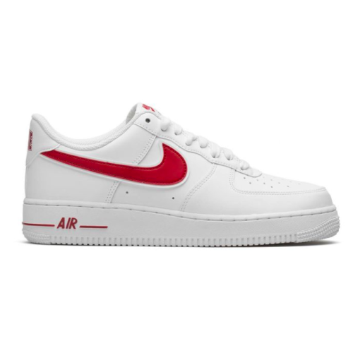 Nike Air Force 1 Low Af Shadow Белые с красным