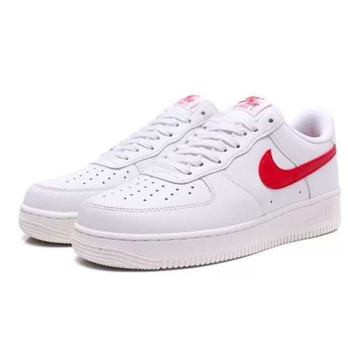 Nike Air Force 1 Low Af Shadow Белые с красным