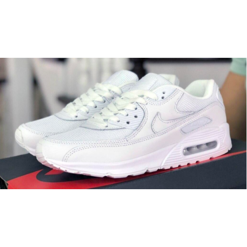 Nike Air Max 90 (Белые Сетка)