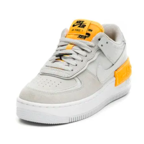 Nike Air Force 1 Shadow Grey Orange (серые)