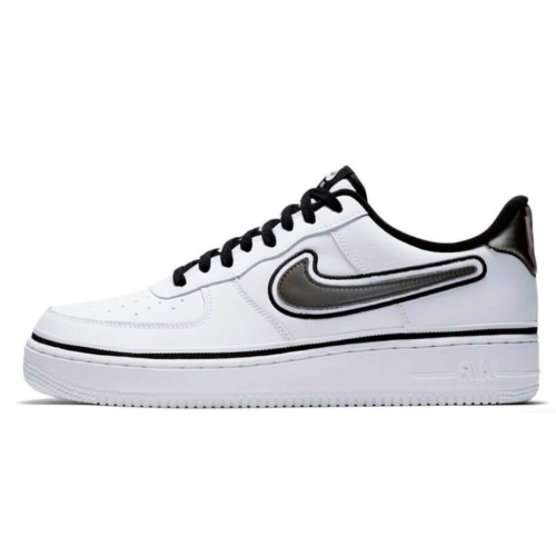 Nike Air Force 1 '07 LV8 Sport White Grey (белые с серым)
