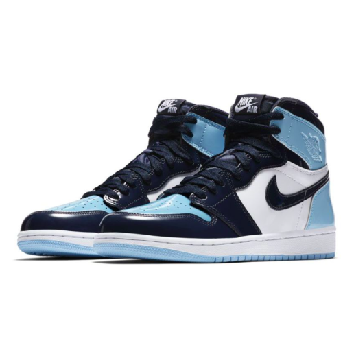 Nike Air Jordan Retro 1 High Blue (Голубые)