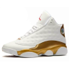 Nike Air Jordan Retro 13 White Gold (Белые с золотым)