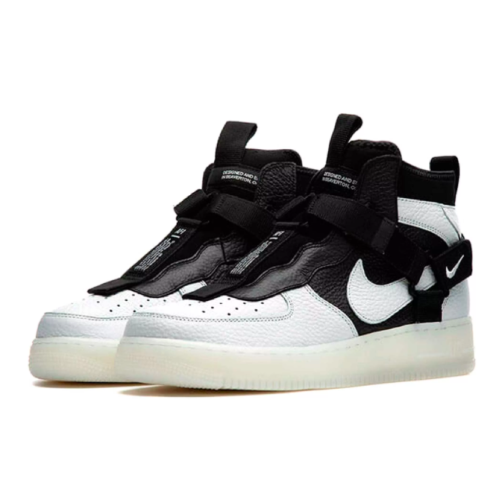 Nike air force 1 utility mid store black and white