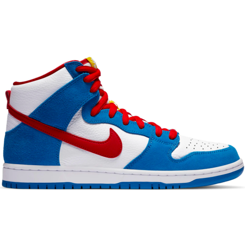 Nike SB Dunk High Doraemon Red (Красные с синим)