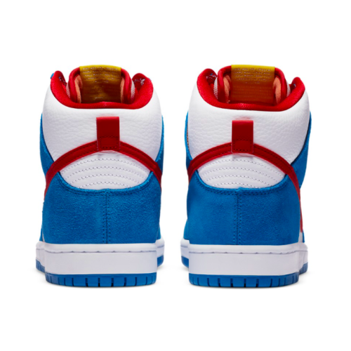 Nike SB Dunk High Doraemon Red (Красные с синим)