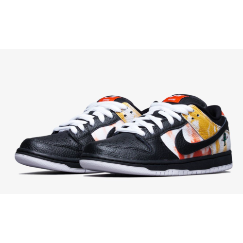 Nike SB Dunk Low Raygun Tie-Dye Black (Черные кожа)